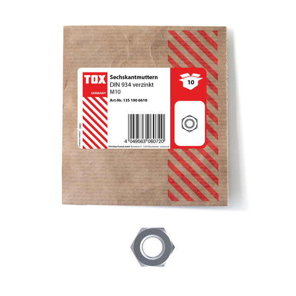 TOX Sechskantmuttern