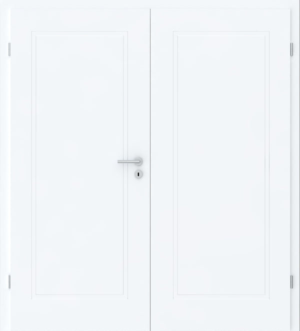 Doppeltür Moderne Stiltür Moderne Stiltueren – Weißlack 3.0