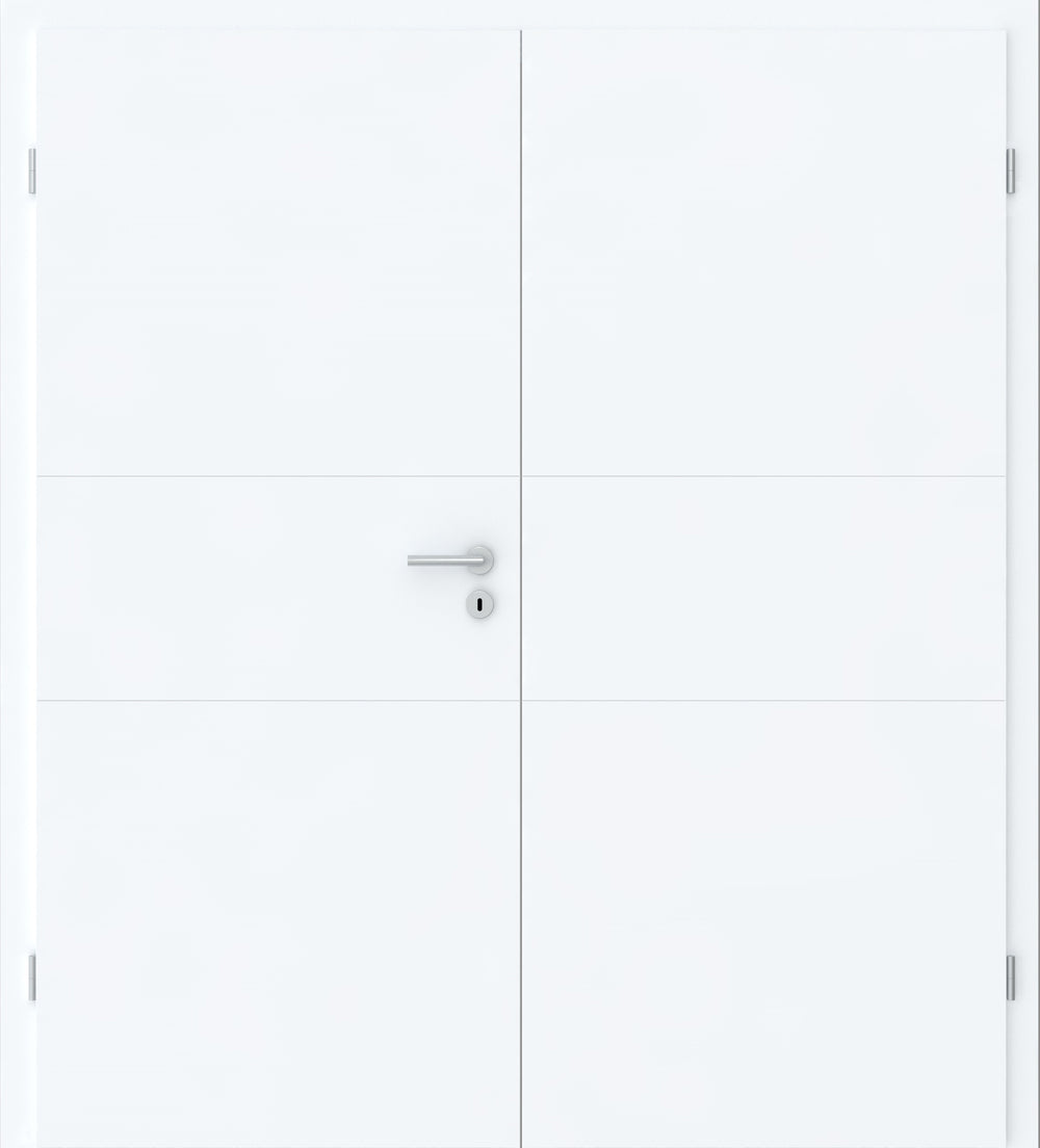 Doppeltür Designtür Designtueren – Weißlack 3.0