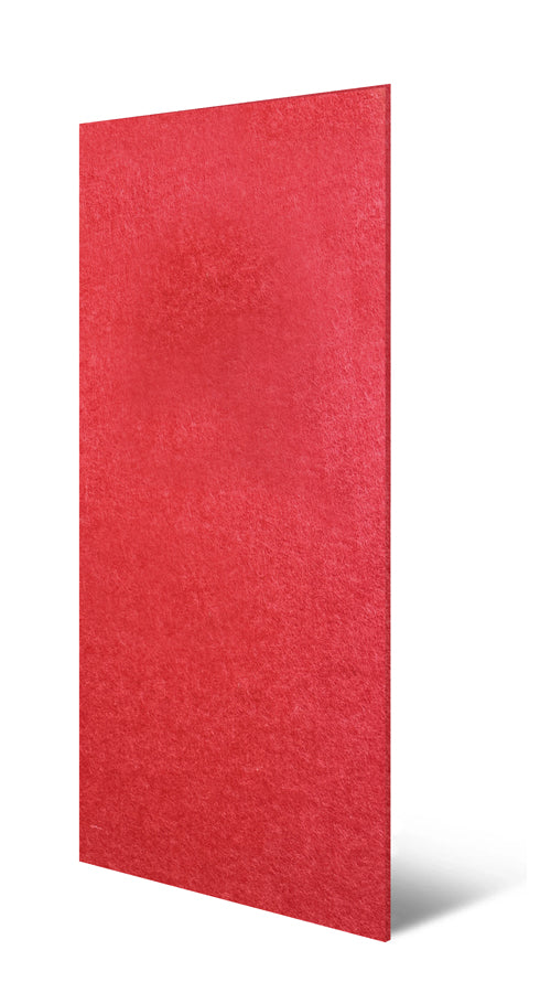 Akustik-Filzpaneel Rot – 52 × 104 cm