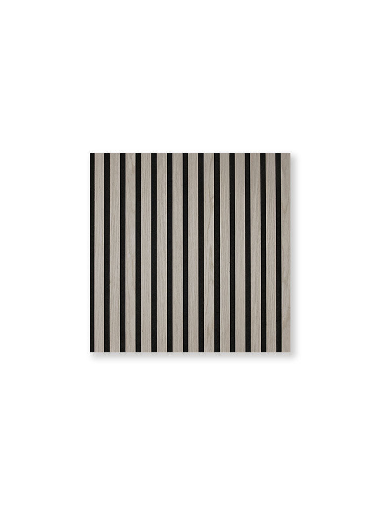 Akustikpaneel Eiche grau Echtholzfurnier – 52 × 52 cm, 10 mm