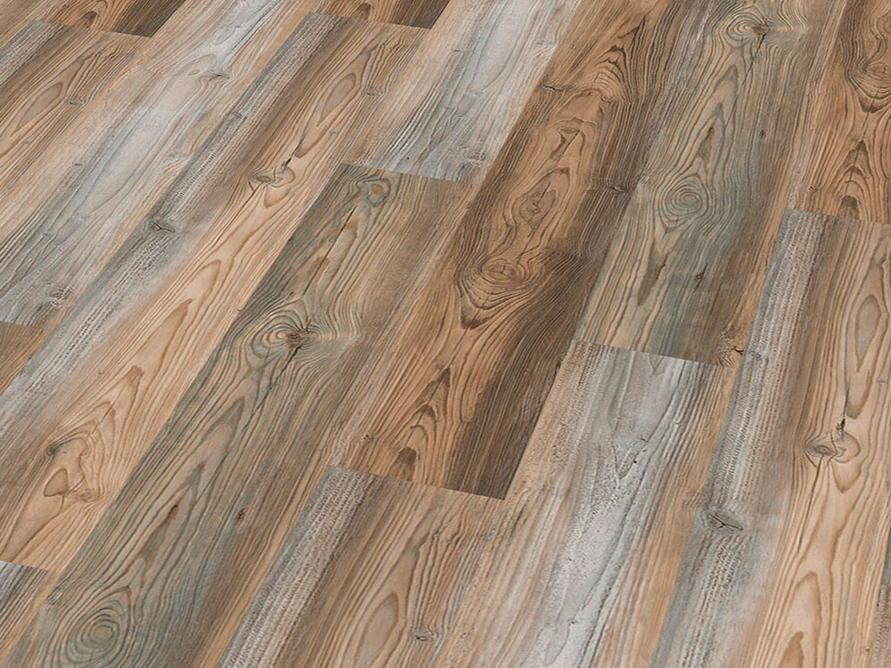 Klick-Vinyl Luanda Pinie – Landhausdiele 5 mm mit Trittschall