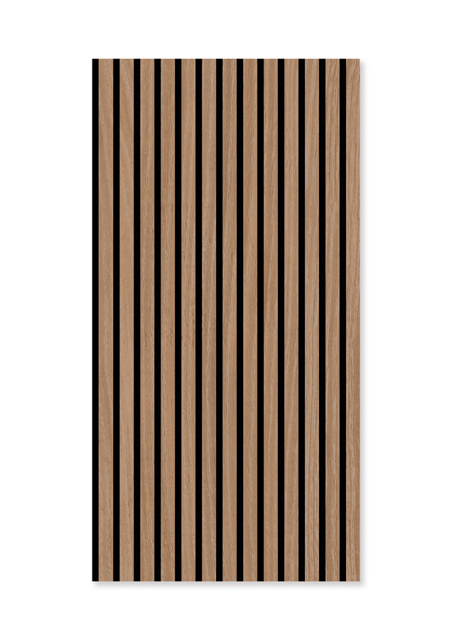 Modulares Akustik-Wandpaneel Davert Eiche MDF – 52 × 104 cm