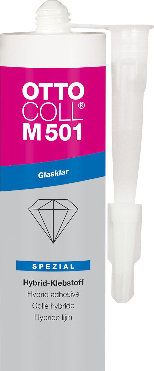 OTTOCOLL® M 501 – Der glasklare Hybrid-Klebstoff