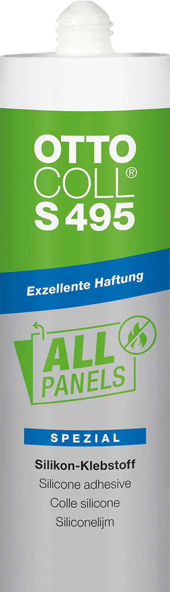 OTTOCOLL® S 495 – Der Silikon-Klebstoff für Paneele