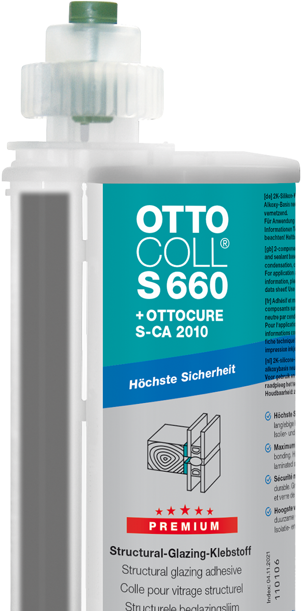 OTTOCOLL® S 660 – Das Premium-2K-Silikon für Structural-Glazing