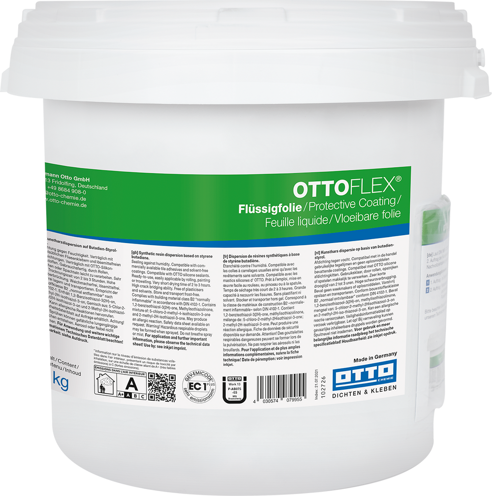 OTTOFLEX® Flüssigfolie – Die gebrauchsfertige Verbundabdichtung