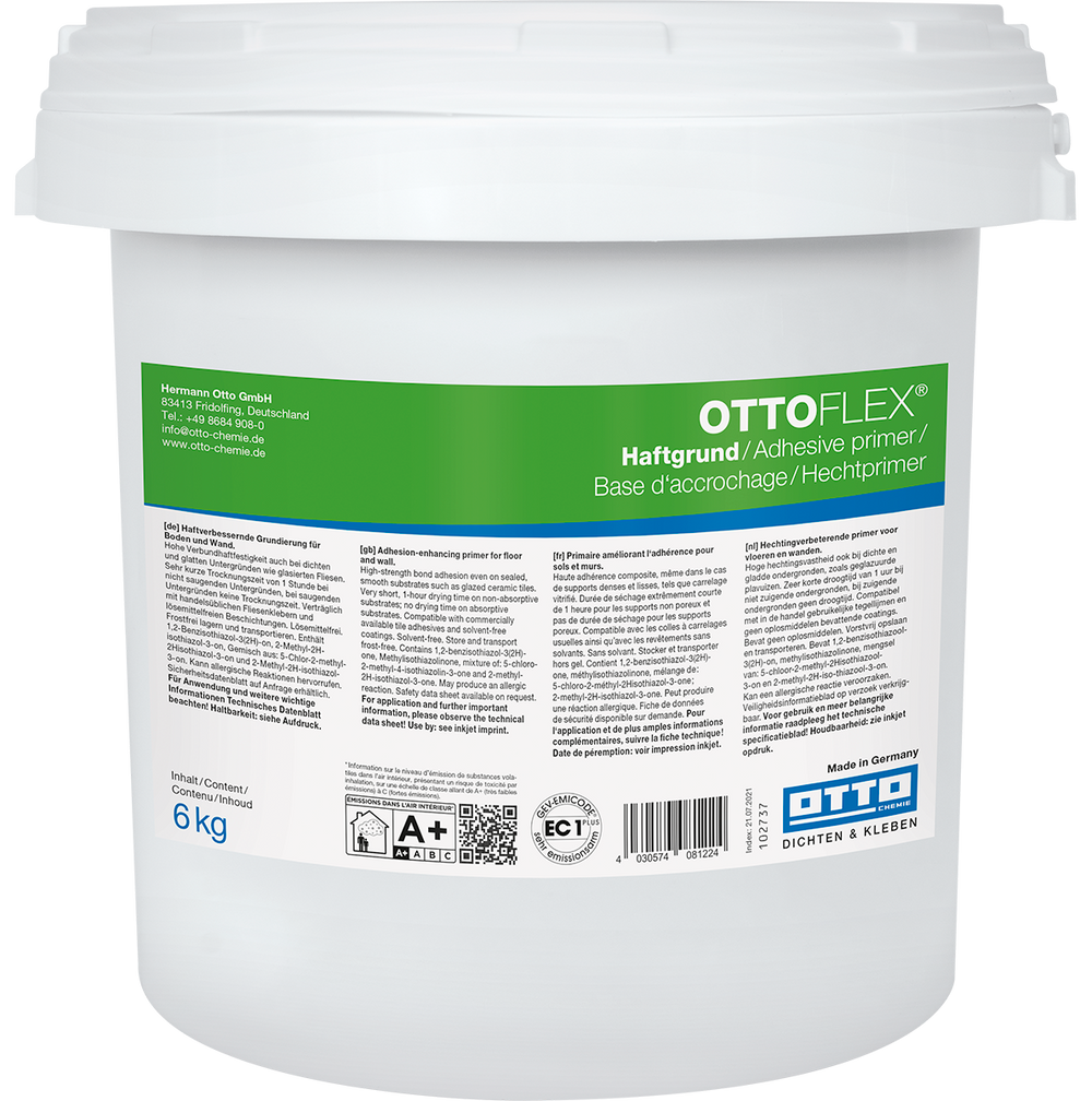 OTTOFLEX® Haftgrund – Die haftverbessernde Grundierung für nicht-saugende Untergründe