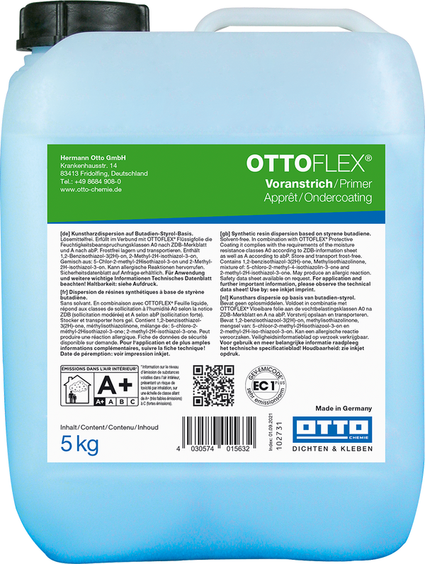 OTTOFLEX® Voranstrich – Die haftverbessernde Grundierung für saugende Untergründe