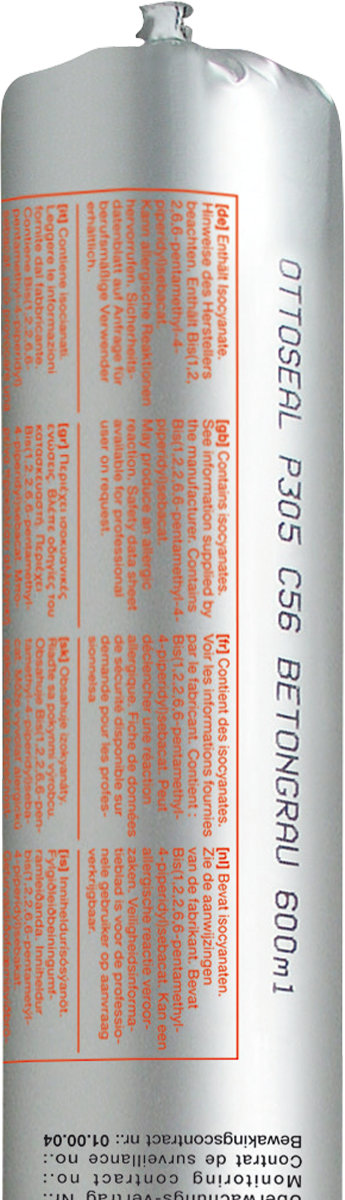 OTTOSEAL® P 305 – Der Premium-PU-Dichtstoff für Anschlussfugen