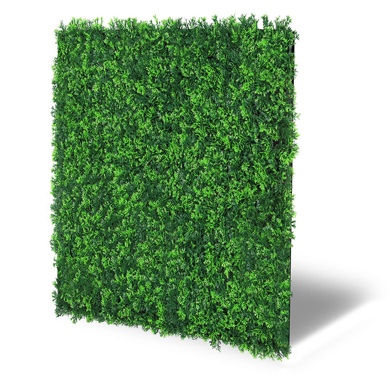 Pflanzen-Wandpaneel Mixed Green Design Grass – modular, 52 × 52 cm