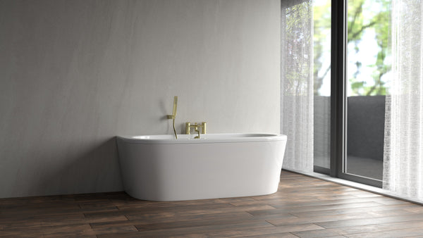 Wandplatte Sichtbeton Cemento-Grau Supermatt – Großformat 305 × 112 cm, 8 mm