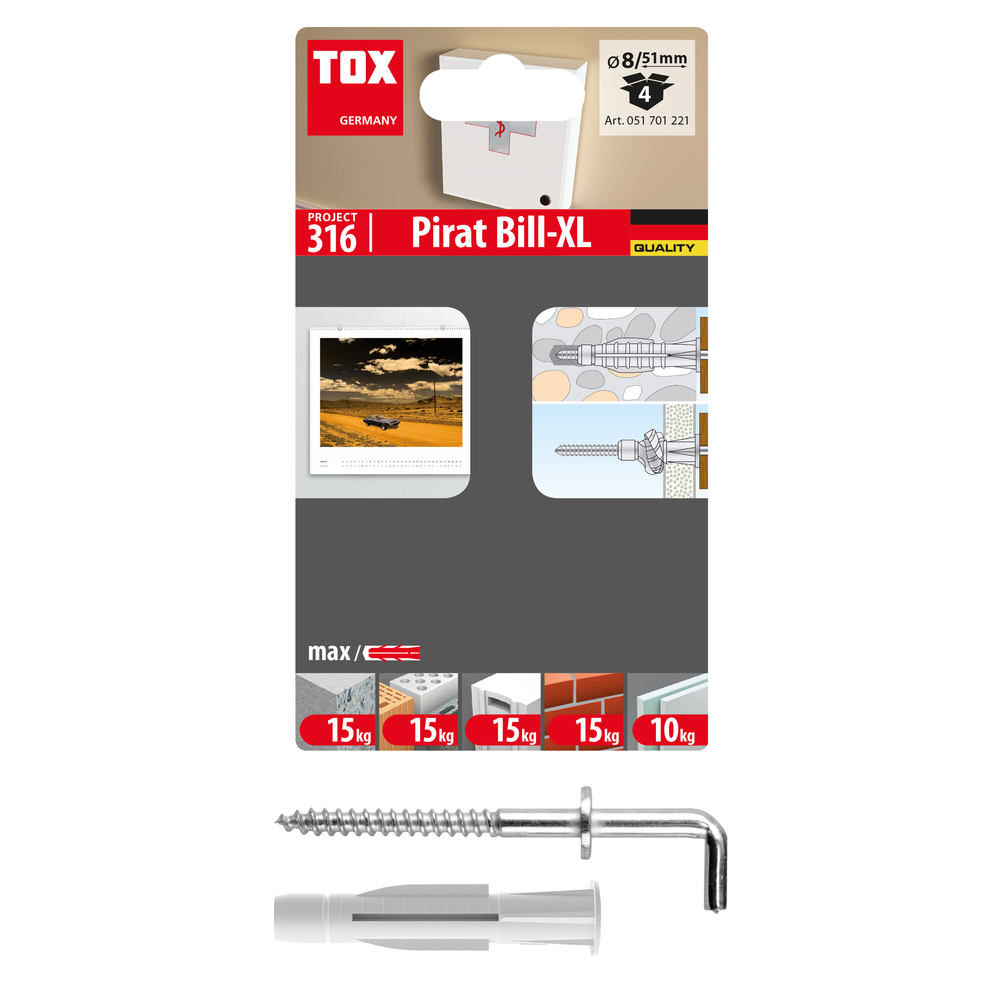 TOX Pirat Bill-XL