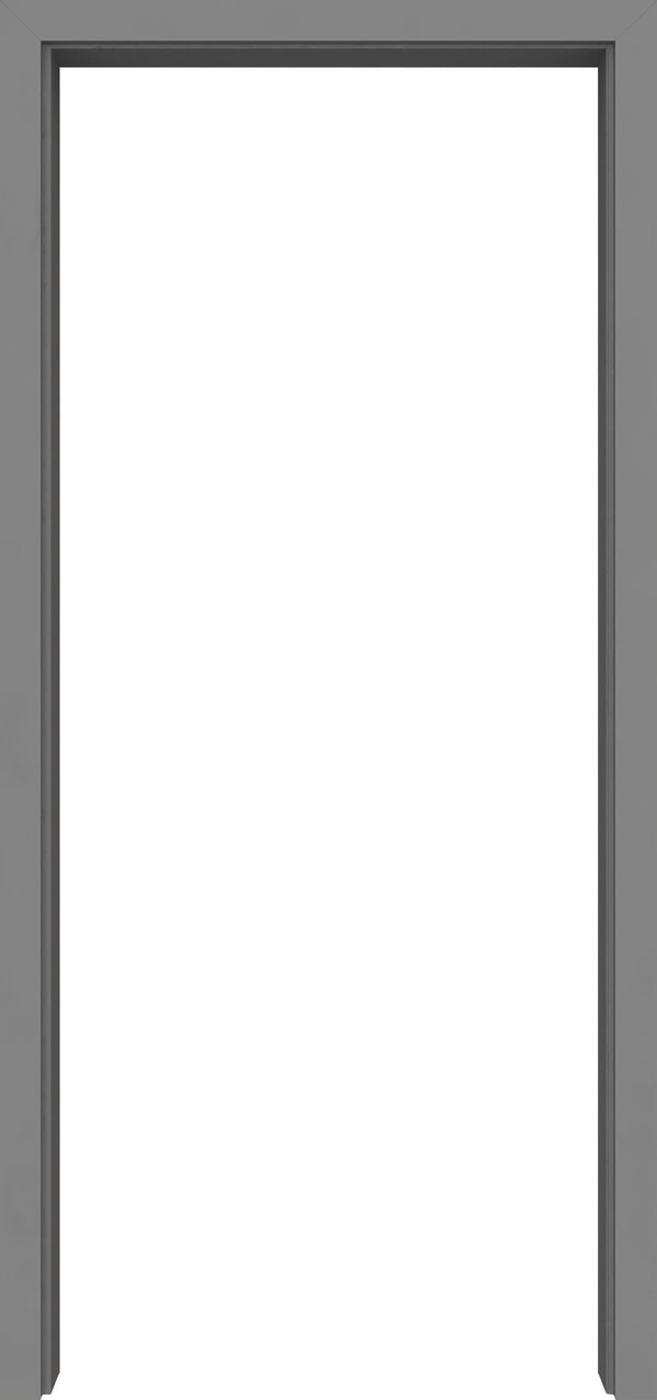 Schiebetürzarge Designkante Mineralgrau