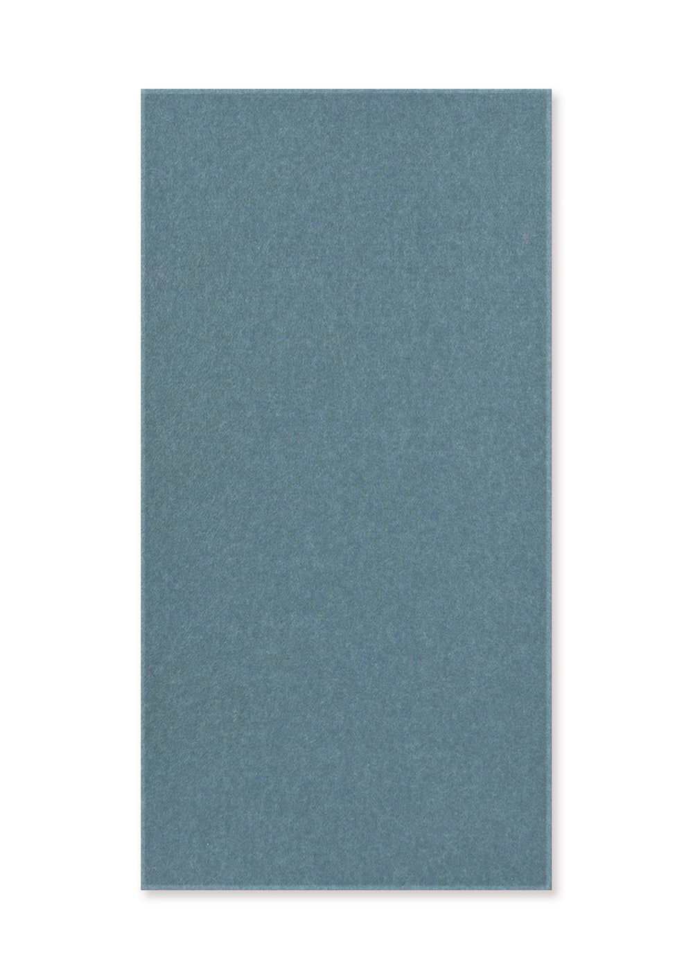 Akustik-Filzpaneel Eisblau – 52 × 104 cm, mit Fase
