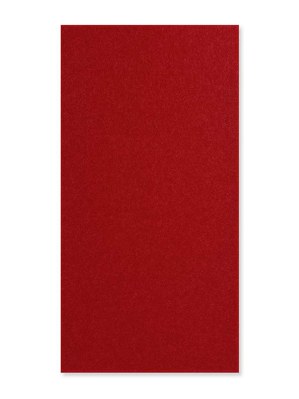 Akustik-Filzpaneel Kirschrot – 52 × 104 cm, mit Fase