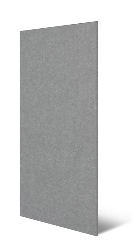 Akustik-Filzpaneel Platingrau – 52 × 104 cm, mit Fase