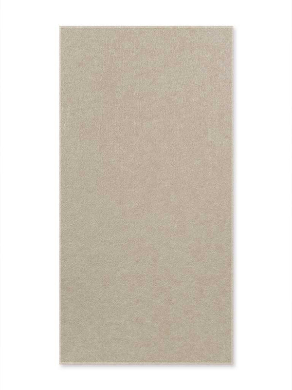 Akustik-Filzpaneel Sandbeige – 52 × 104 cm, mit Fase