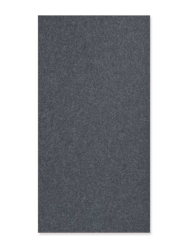 Akustik-Filzpaneel Urbangrau – 52 × 104 cm, mit Fase