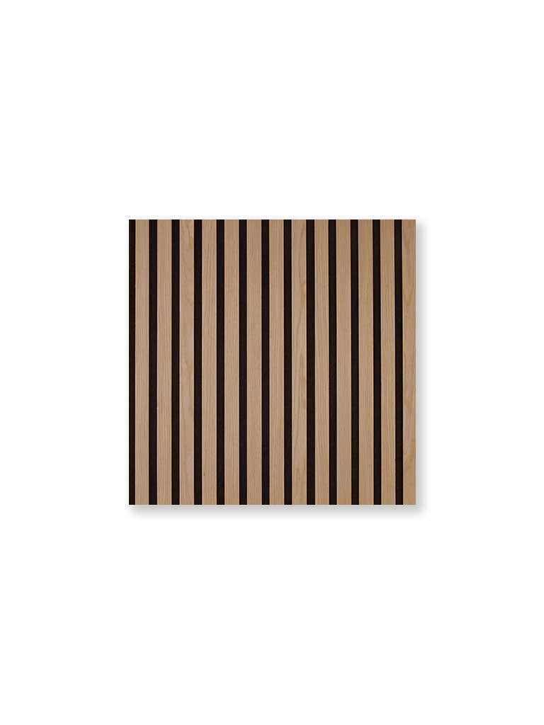 Akustikpaneel Eiche geölt Echtholzfurnier – 52 × 52 cm, 10 mm