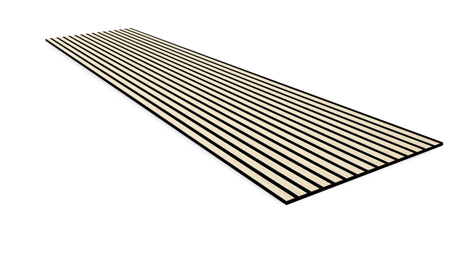Akustikpaneel Eiche klassisch Echtholzfurnier – 244 × 60 cm, 10 mm