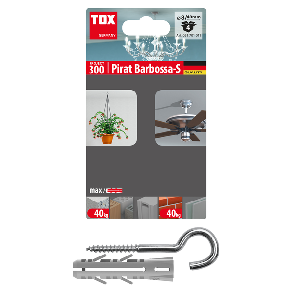 TOX Pirat Barbossa-S