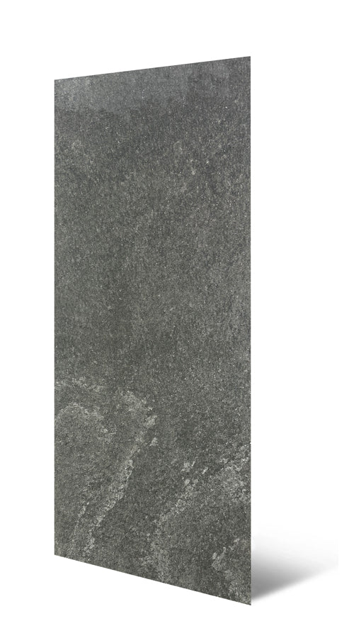 Echtstein-Wandpaneel Schiefer Grau – 122 × 61 cm