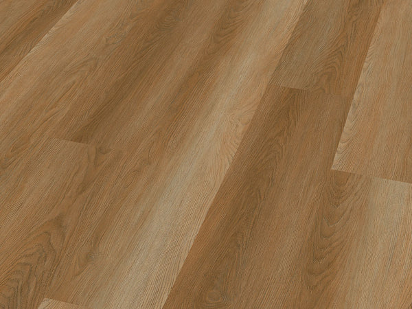 Klick-Vinyl Benavente Eiche – Lang- & Breitdiele 5 mm mit Trittschall (Kork)