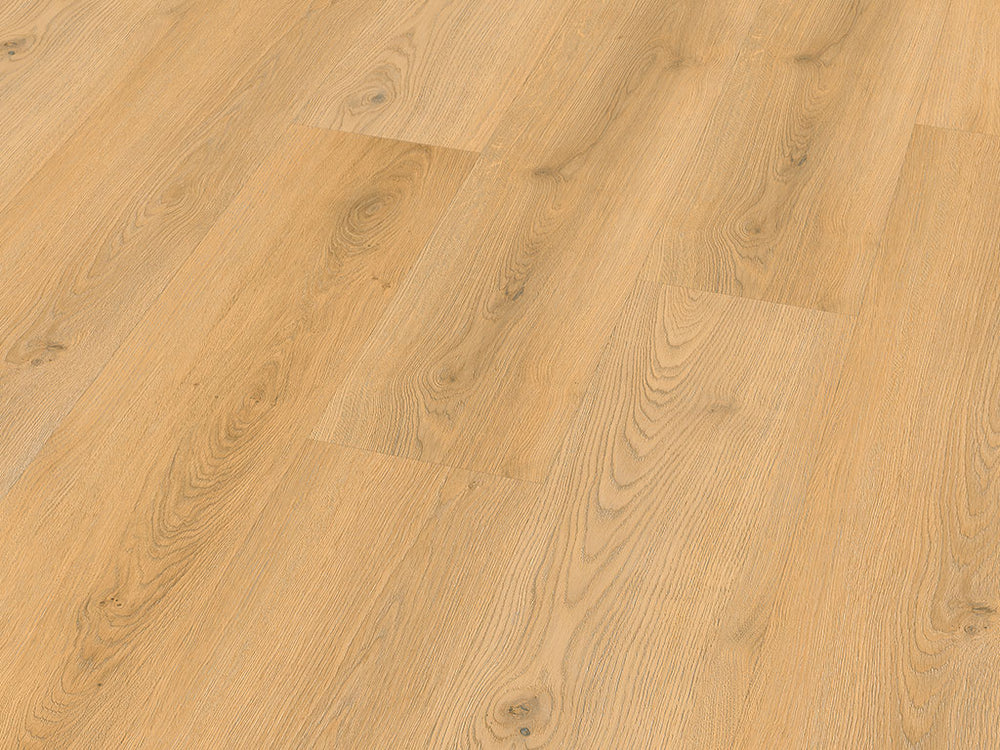 Klick-Vinyl Burbach Eiche – Breitdiele 5 mm mit Trittschall