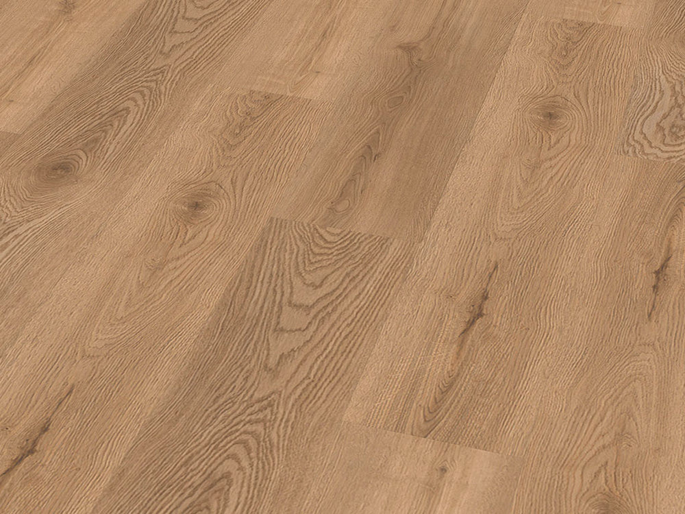 Klick-Vinyl Dschibuti Eiche – Breitdiele 5 mm mit Trittschall