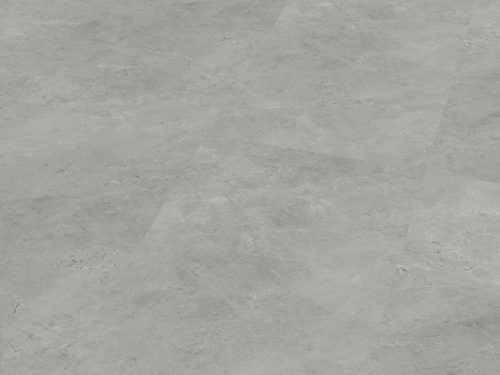 Klick-Vinyl Marbach Beton – XL-Fliese 5 mm mit Trittschall