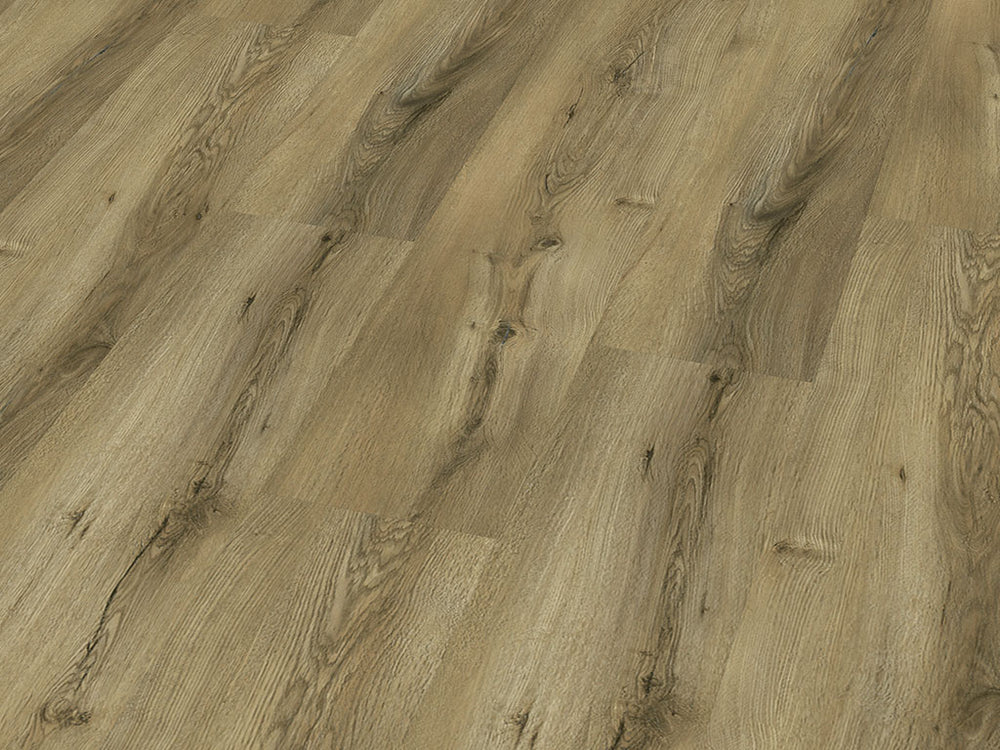 Klick-Vinyl Maseru Eiche – Breitdiele 5 mm mit Trittschall