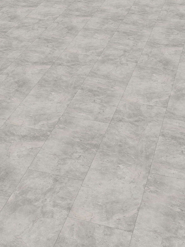 Klick-Vinyl Rahdener Beton – XL-Fliese 5 mm mit Trittschall
