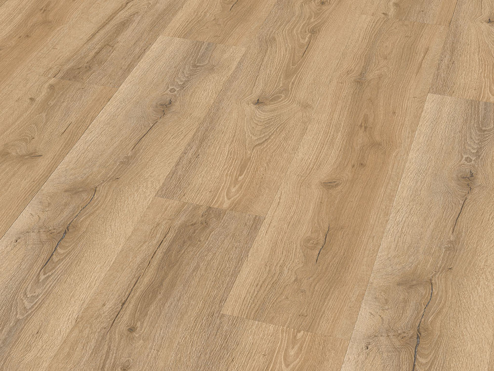 Klick-Vinyl Silves Eiche – Breitdiele 5 mm mit Trittschall (Kork)