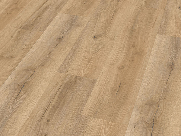 Klick-Vinyl Silves Eiche – Breitdiele 5 mm mit Trittschall (Kork)