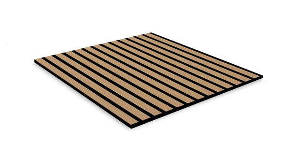 Modulares Akustik-Wandpaneel Davert Eiche Echtholzfurnier – 52 × 52 cm