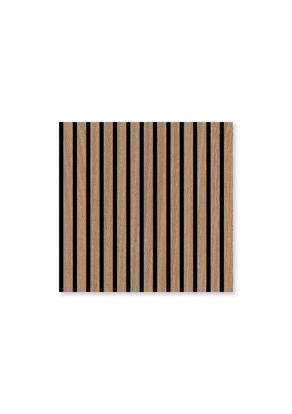 Modulares Akustik-Wandpaneel Davert Eiche MDF – 52 × 52 cm
