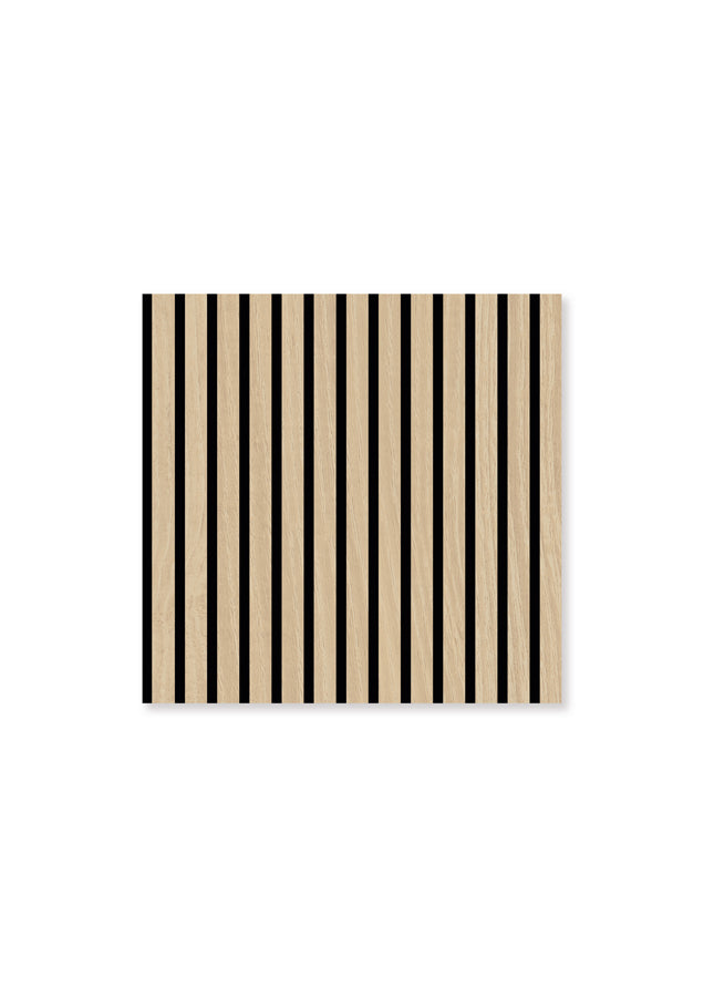 Modulares Akustik-Wandpaneel Fanal Eiche MDF – 52 × 52 cm