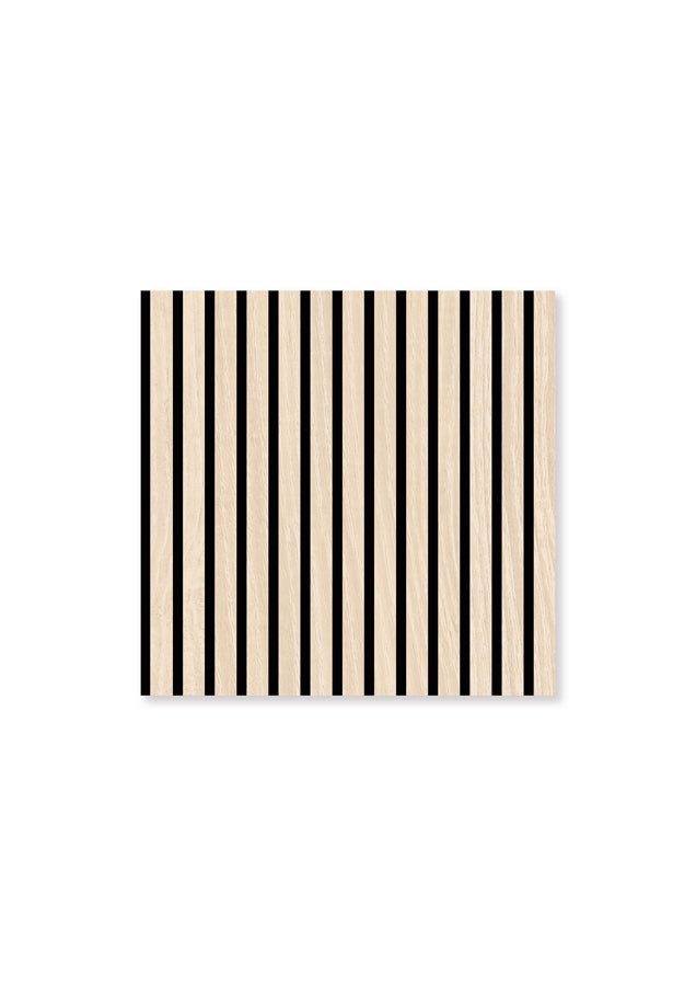 Modulares Akustik-Wandpaneel Letea Eiche MDF – 52 × 52 cm