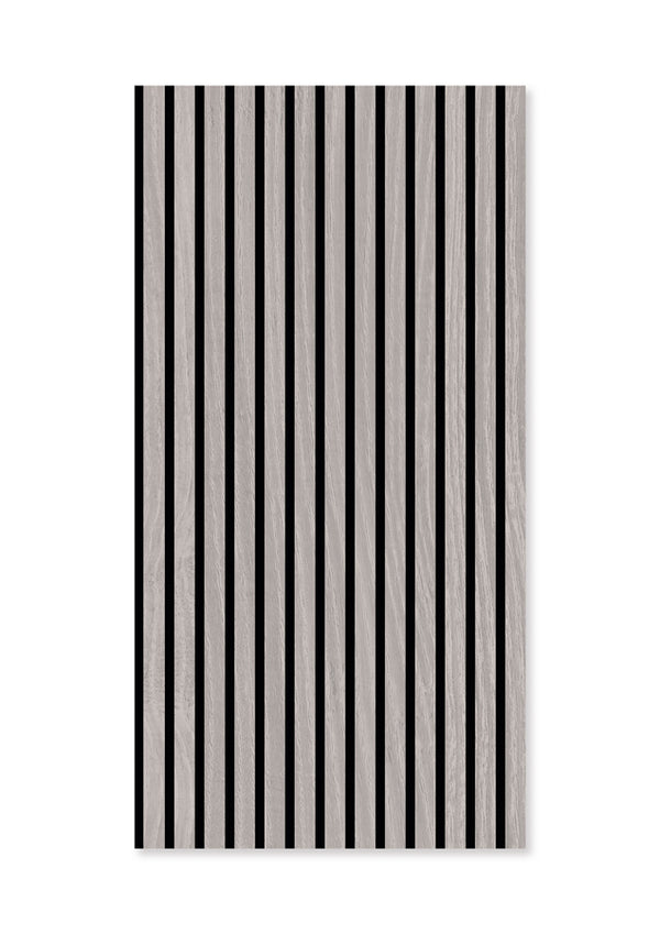 Modulares Akustik-Wandpaneel Oulanka Eiche MDF – 52 × 104 cm
