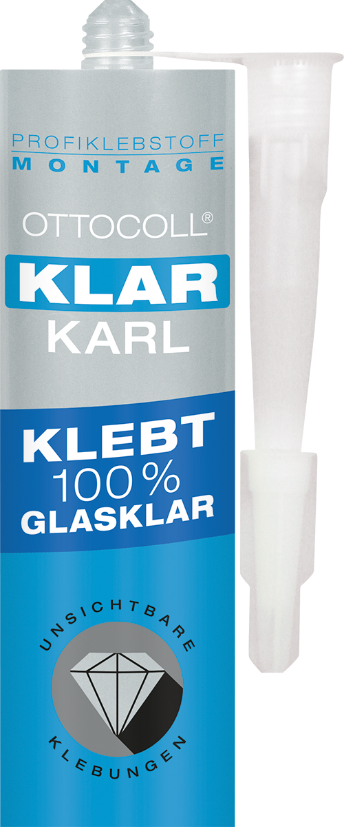 OTTOCOLL® KLARKARL – Der unsichtbare Montage-Klebstoff
