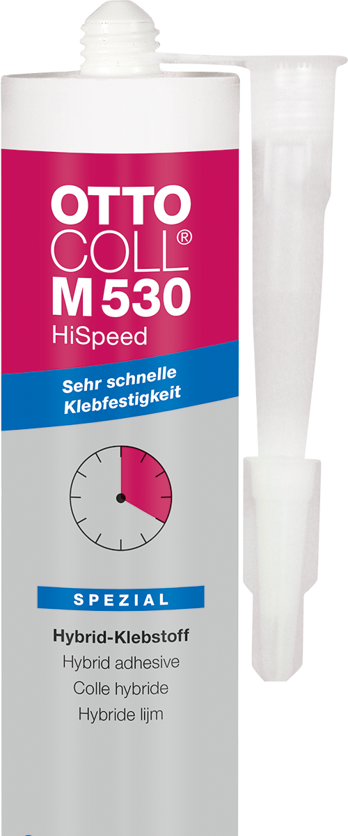 OTTOCOLL® M 530 HiSpeed – Der Hybrid-Klebstoff mit sehr schneller Klebfestigkeit