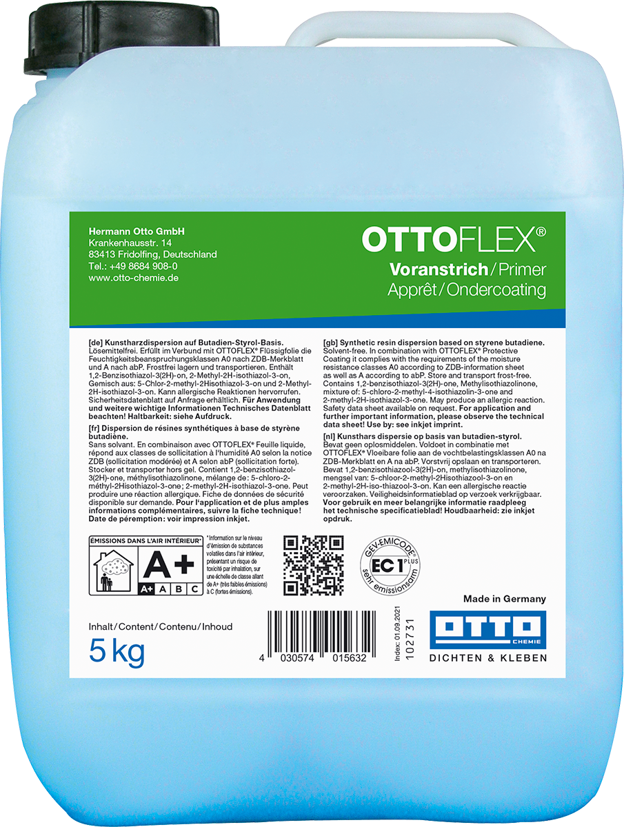 OTTOFLEX® Voranstrich – Die haftverbessernde Grundierung für saugende Untergründe