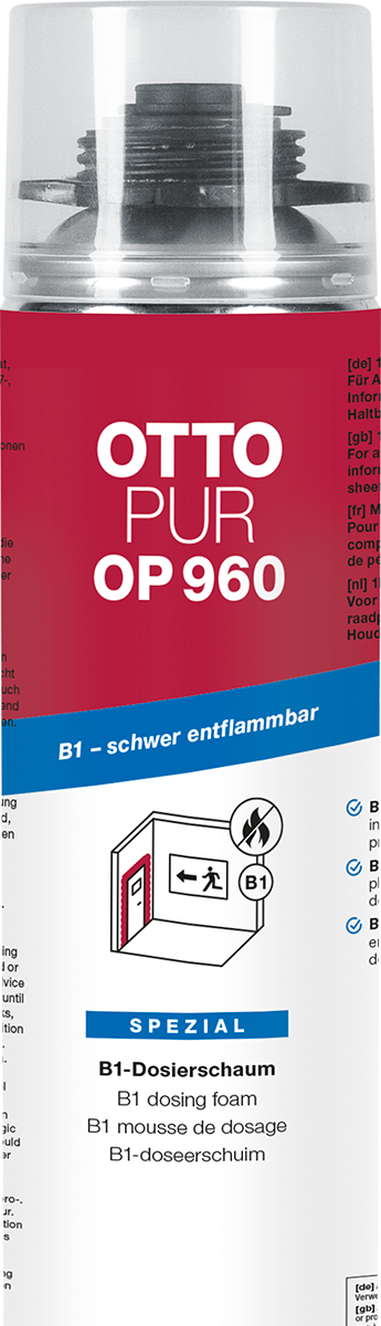 OTTOPUR OP 960 – Der B1-Dosierschaum