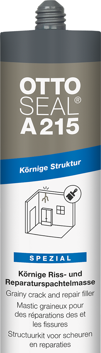 OTTOSEAL® A 215 – Die körnige Riss- und Reparaturspachtelmasse