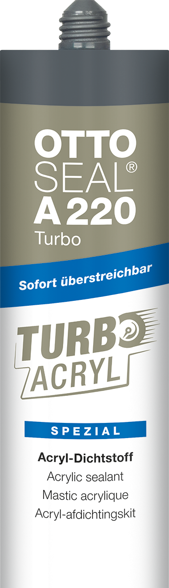 OTTOSEAL® A 220 Turbo – Der sofort überstreichbare Acryl-Dichtstoff