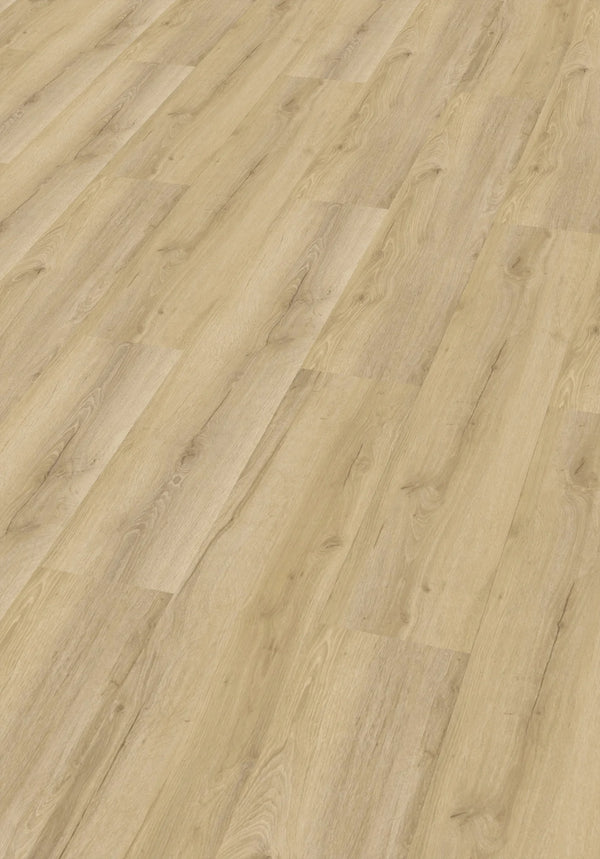 PVC-freier Klick-Designboden Nimbus Eiche – Breitdiele mit Trittschall