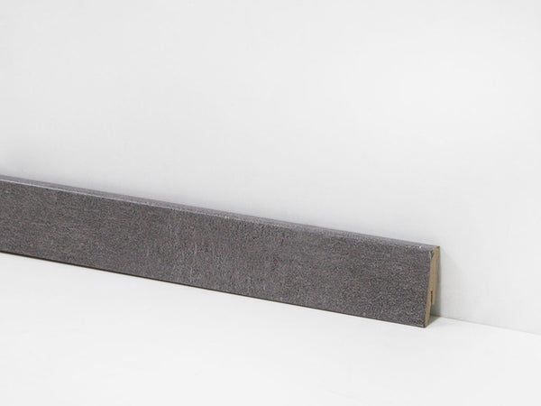 Sockelleiste 58 mm Betonoptik anthrazit – Dekor-Nr. 2114