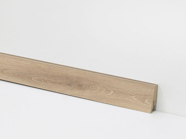 Sockelleiste Montnegre Eiche 58 mm – passend zum Vinylboden