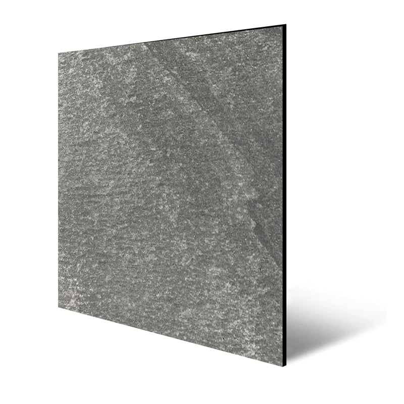 Stein-Wandpaneel Schiefer grau – modular, 52 × 52 cm